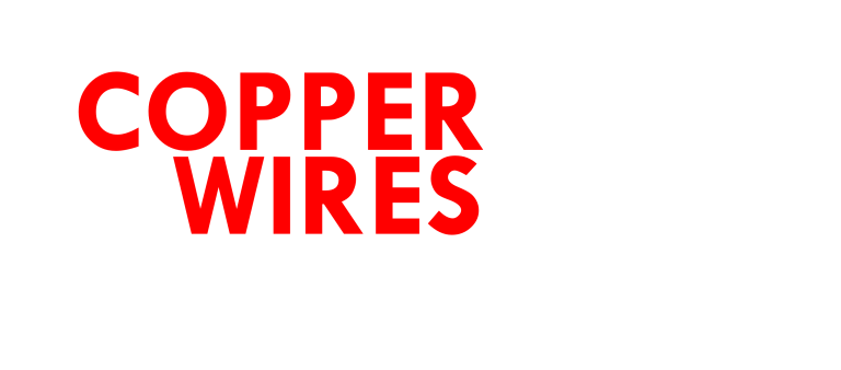 Copper Wires Poland - Logo (red, white)