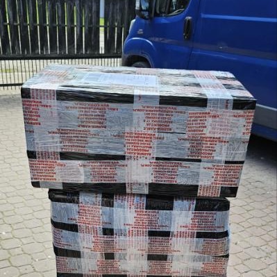 Box of electric cables